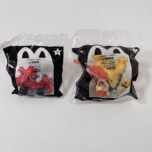 McDonald's The Super Mario Bros Movie Happy Meal Toys #7 Bowser #5 Mario Kart